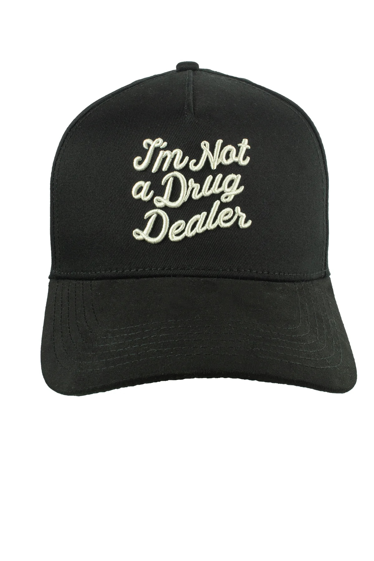 GORRA CASH ONLY NOT DRUGS BLACK UNITALLA