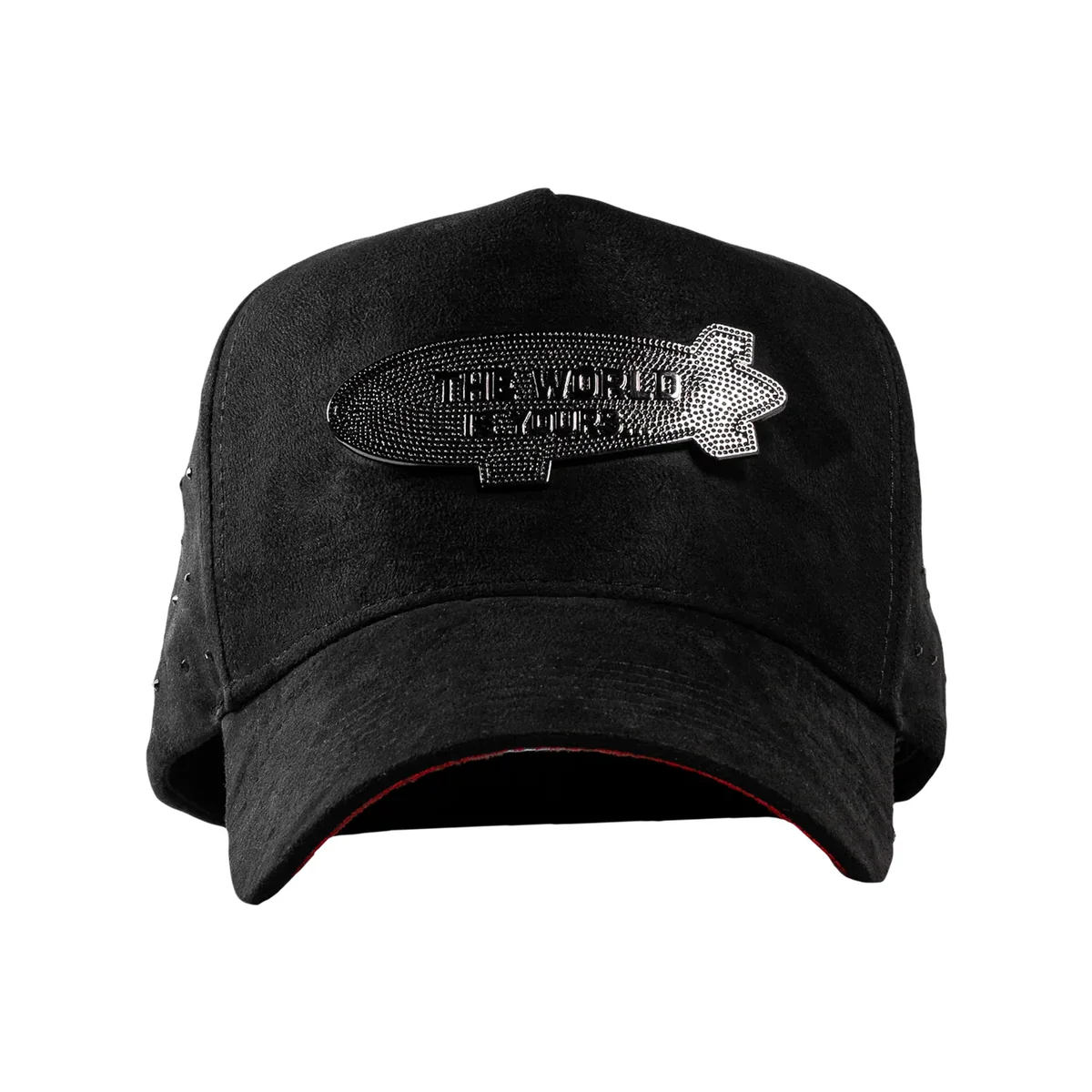 GORRA 5.7 DIAMONDS THE WORLD IS YOURS NEGRO UNITALLA