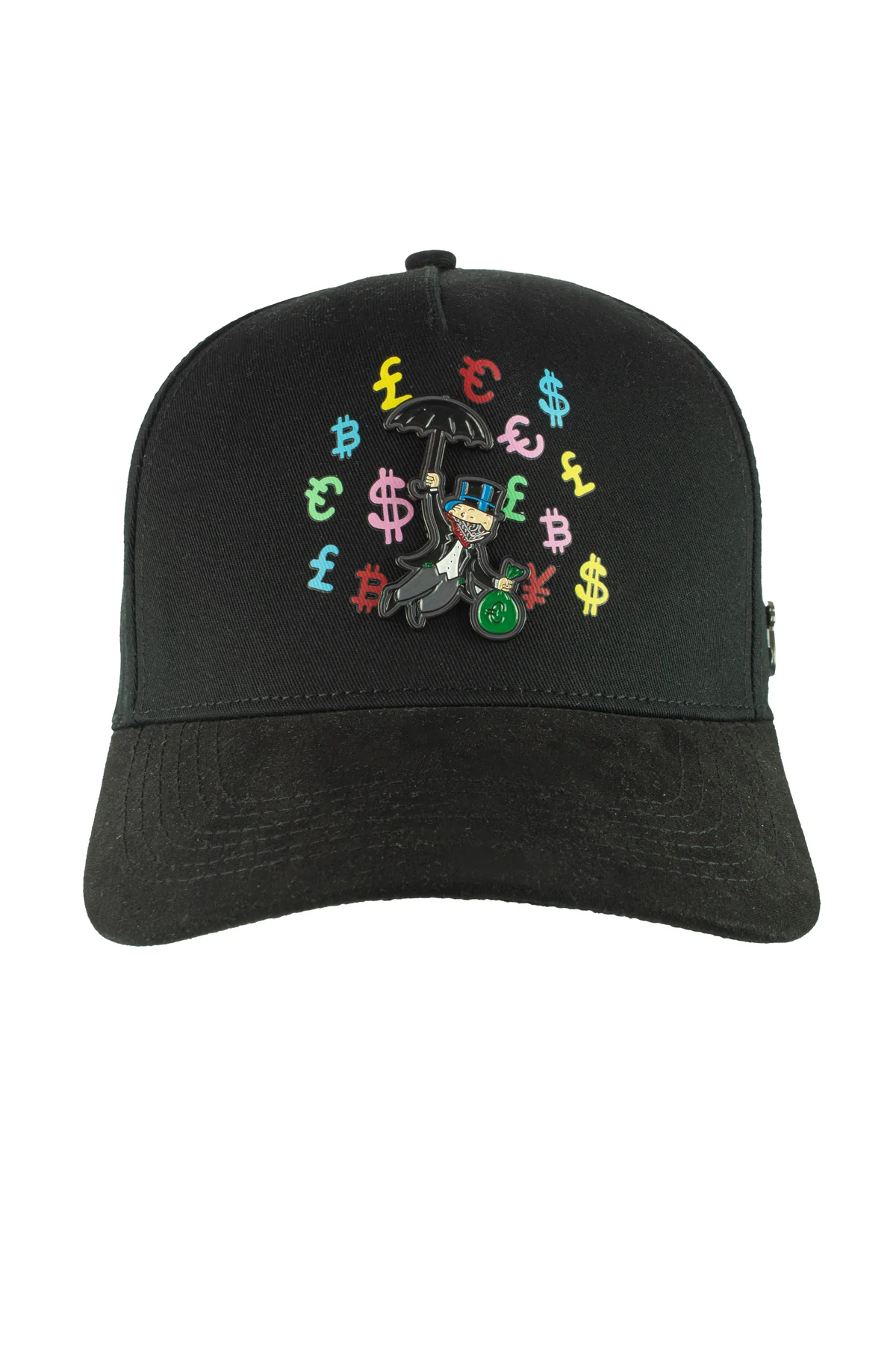 GORRA CASH ONLY MONOPOLY FULL BLACK UNITALLA