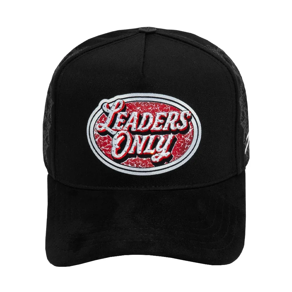 GORRA JC HATS 11° ANIVERSARIO LEADERS ONLY BLACK UNITALLA