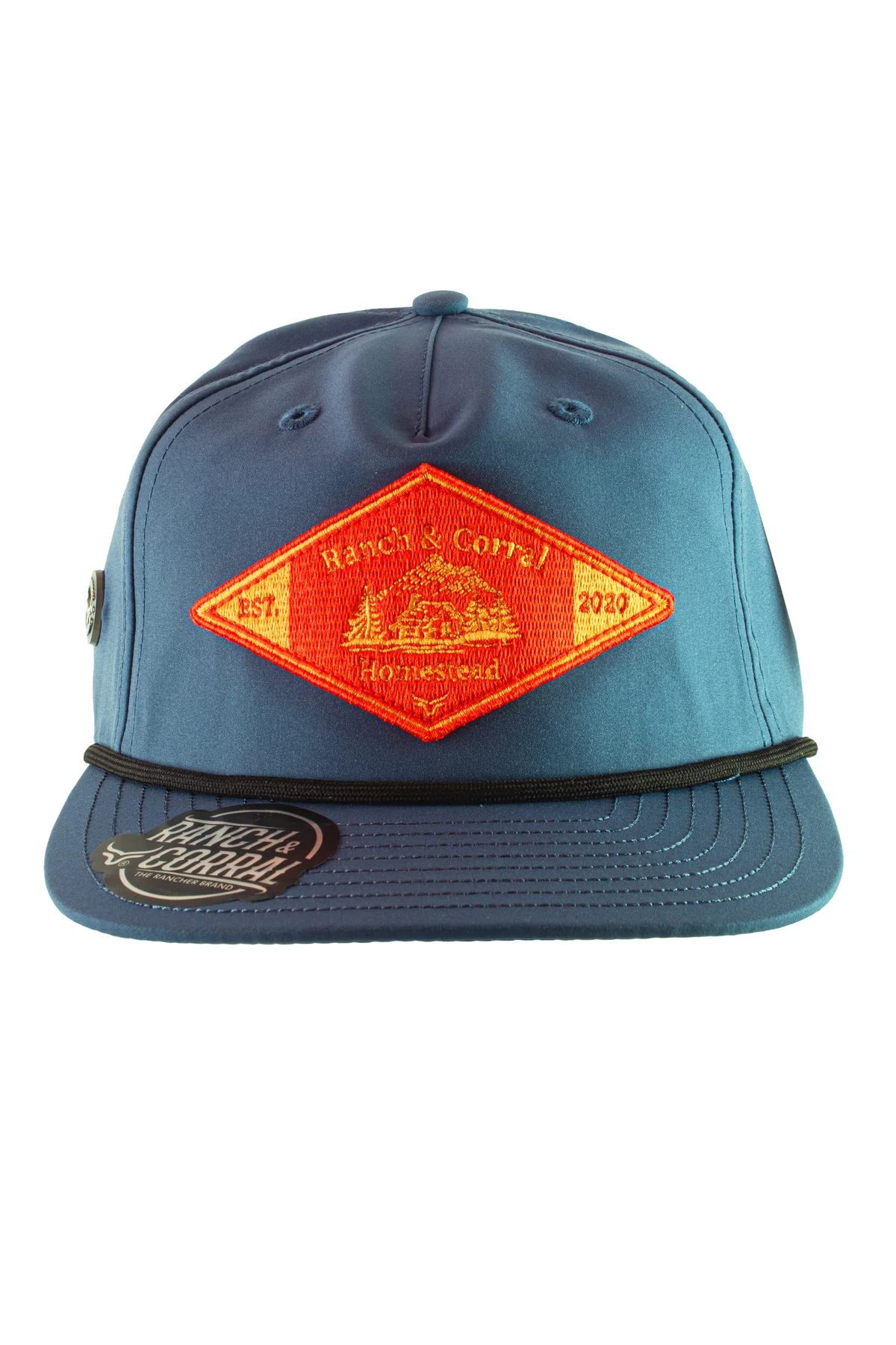 GORRA RANCH & CORRAL LIFESTYLE RETRO 09 AZUL UNITALLA