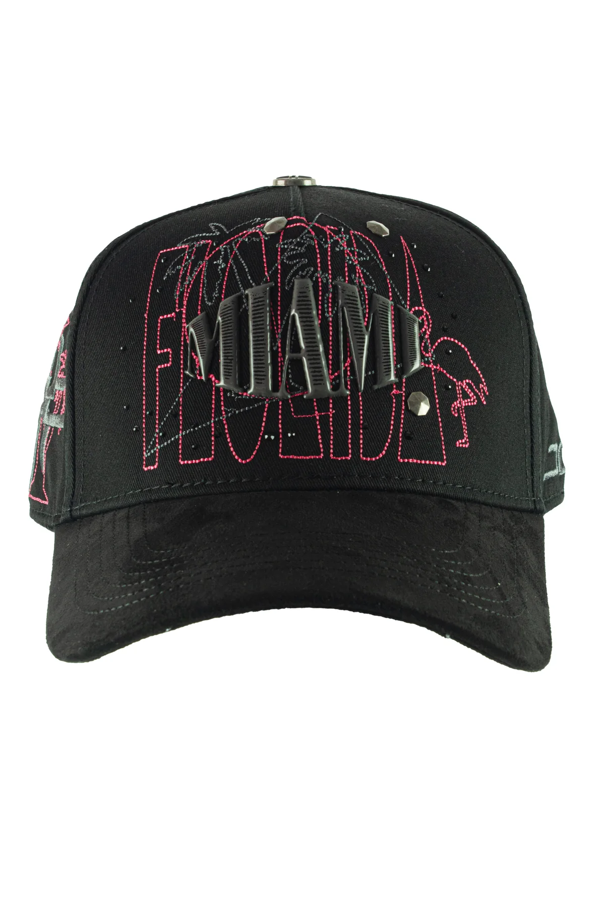 GORRA JC HATS  JC CLUB MIAMI BLACK UNITALLA
