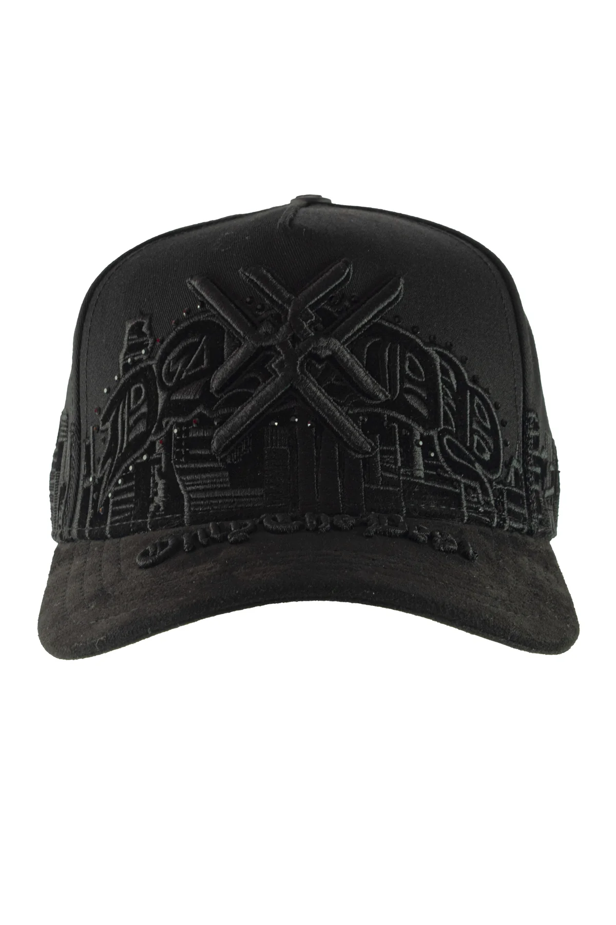 GORRA DANDY HATS X JC HATS CITY OF GOATS BLACK UNITALLA