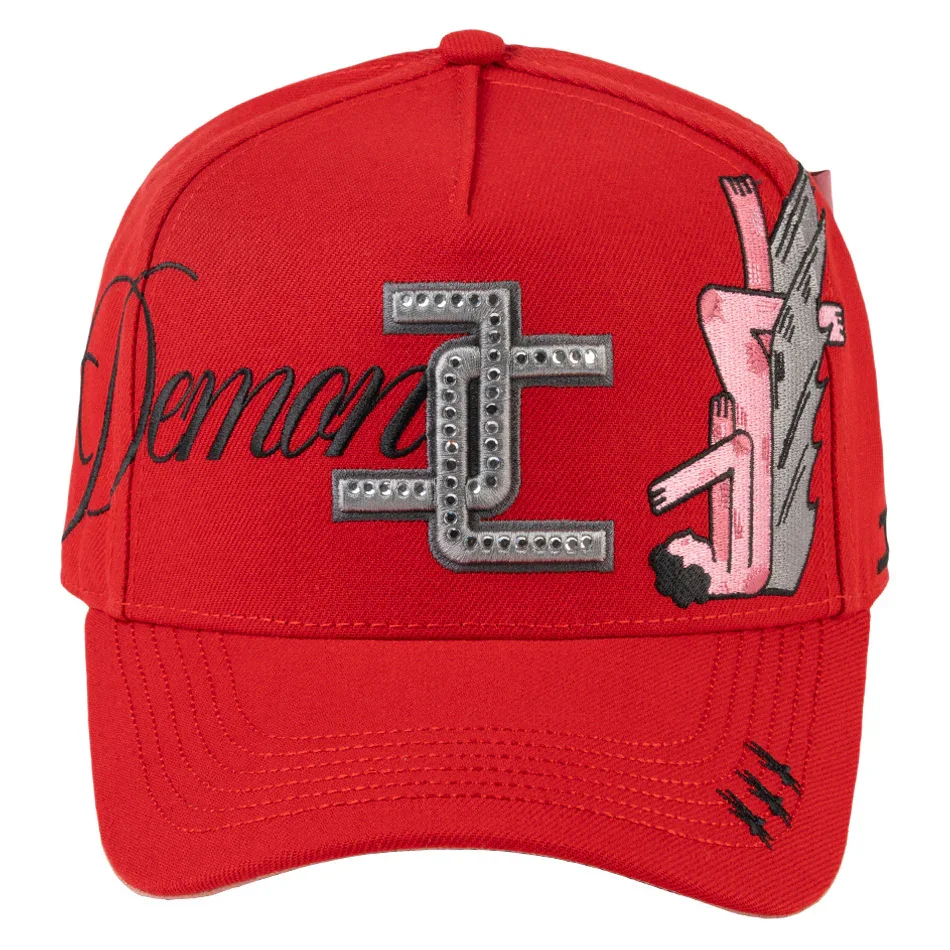 GORRA JC HATS DEMON DIVINE RED UNITALLA