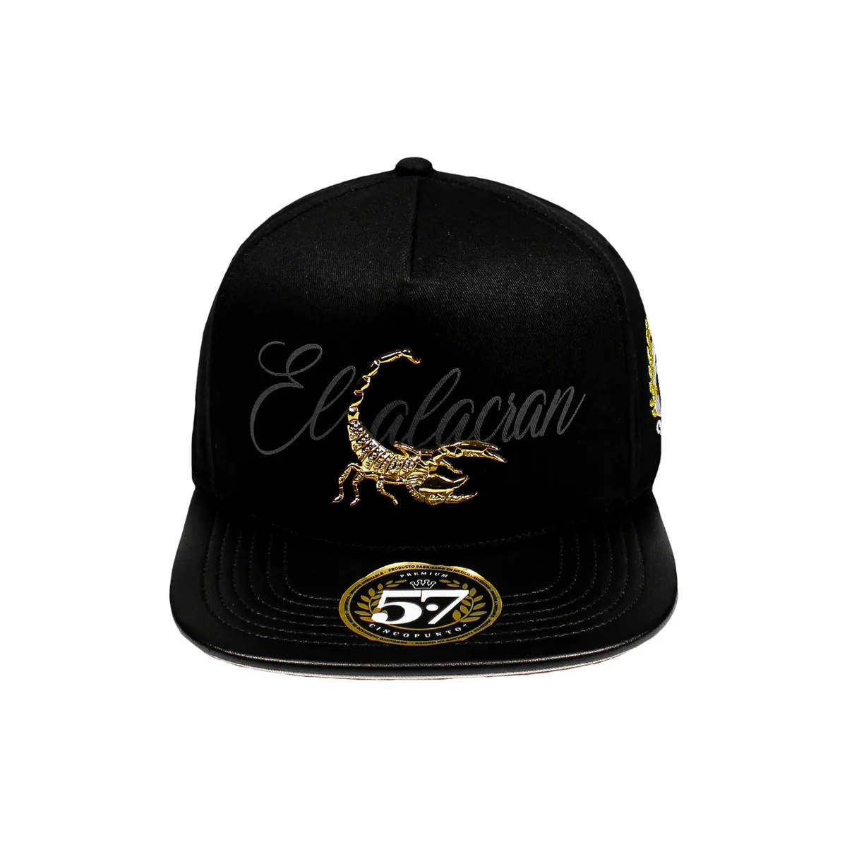 GORRA 5.7 4 ELEMENTOS ALACRAN NEGRO UNITALLA