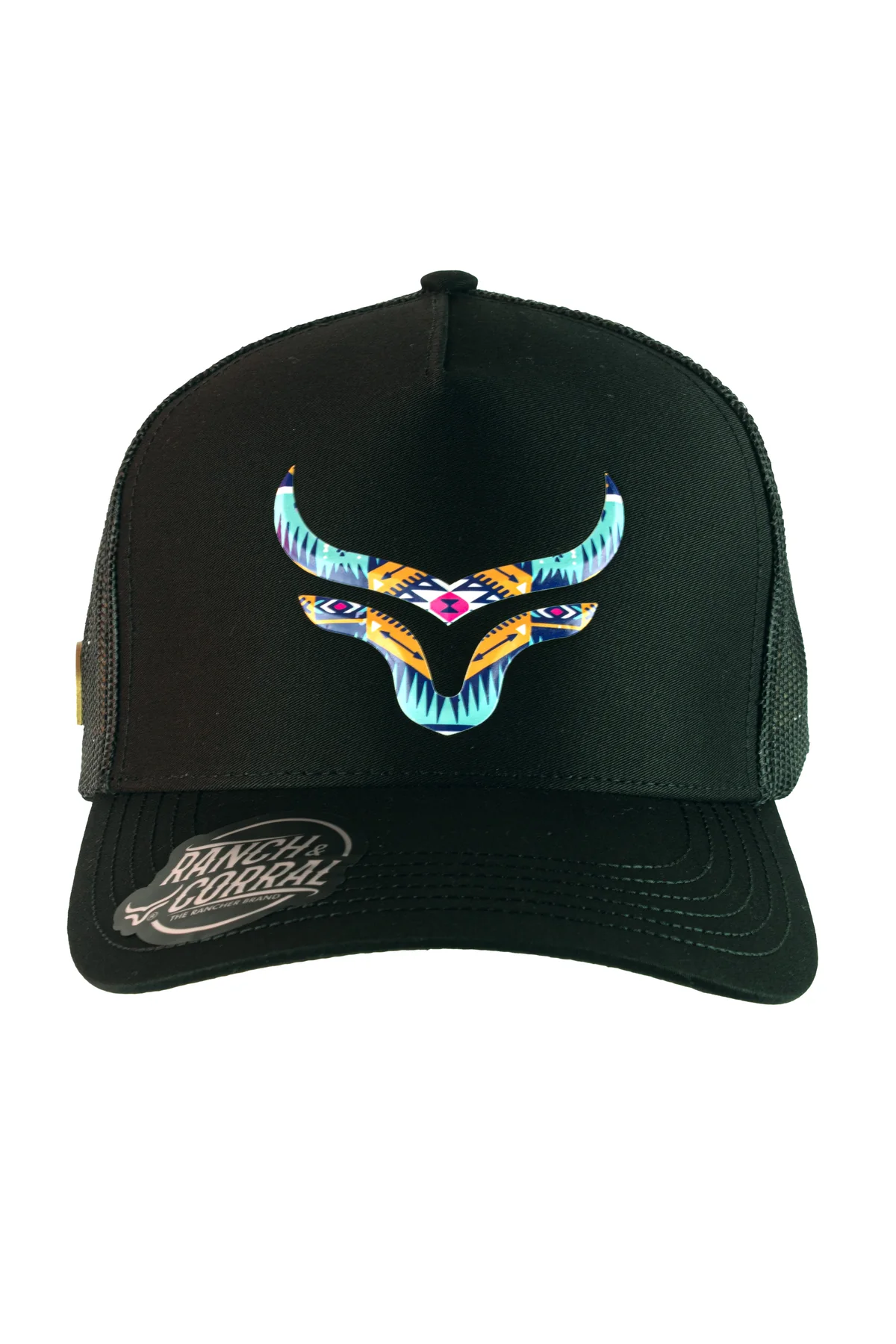 GORRA RANCH & CORRAL BASIC 02 NEGRO UNITALLA
