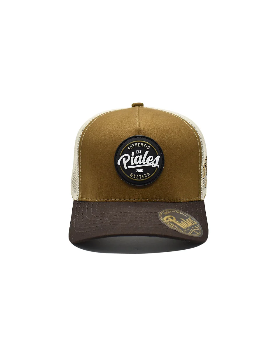 GORRA PIALES VINTAGE CAFÉ/ CAQUI UNITALLA